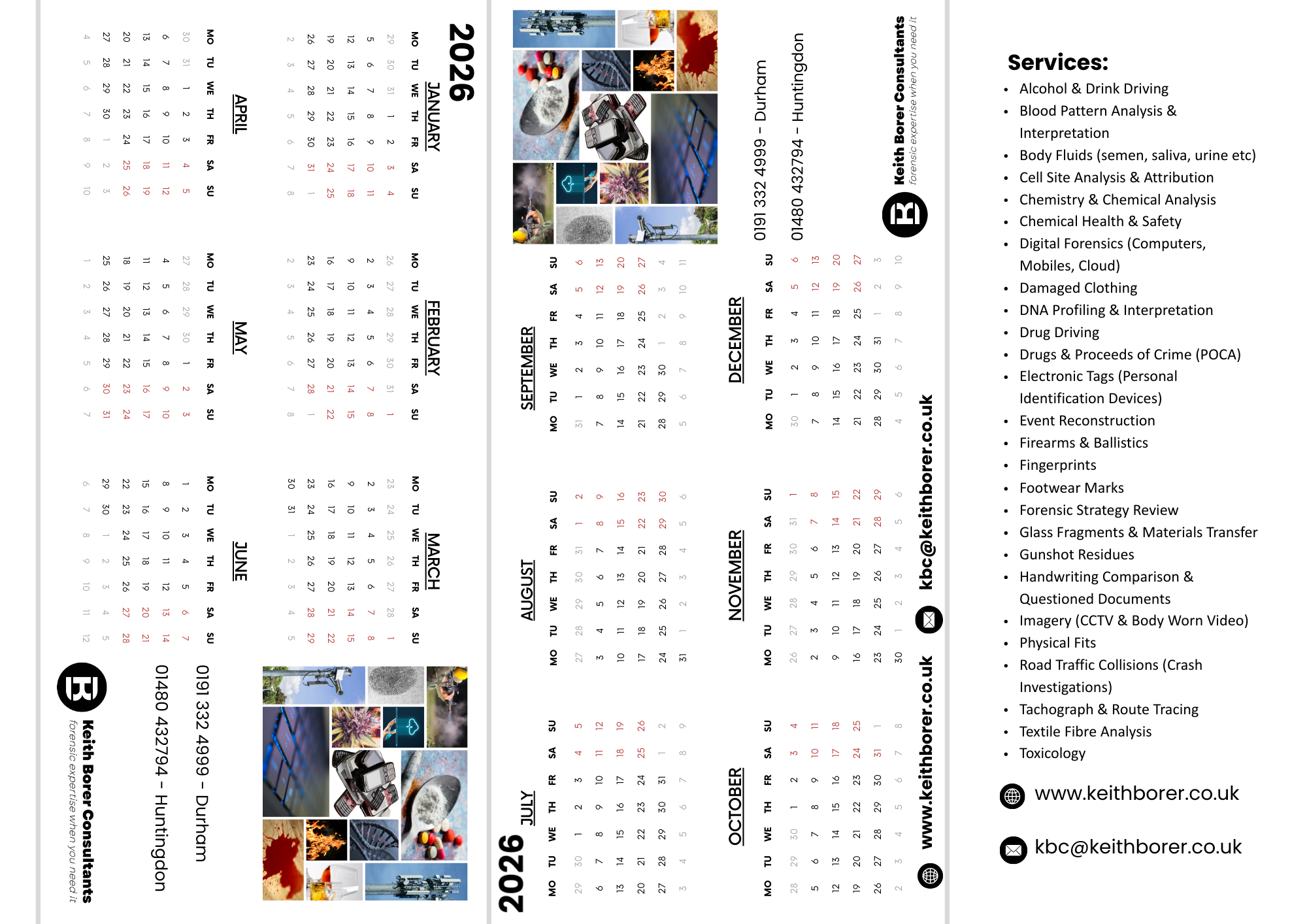 2026 Printable Desktop Calendar