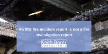 IRS Fire Incident Report